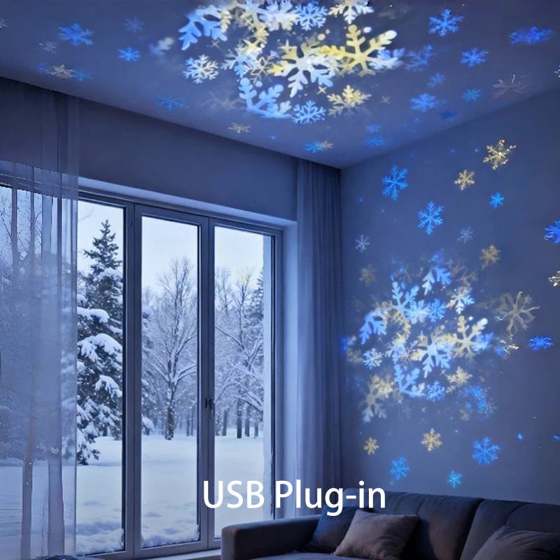 🌈Dynamic Rotating LED Light Projector – Calm & relaxation for your home. Gentle moving lights ease restless nights.